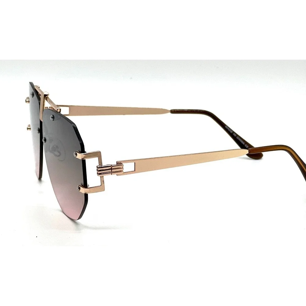 SUNGLASSES WOMEN CELEBRITY STYLE SHIELD FANCY FLAT TOP RETRO MODERN LENTES GAFAS